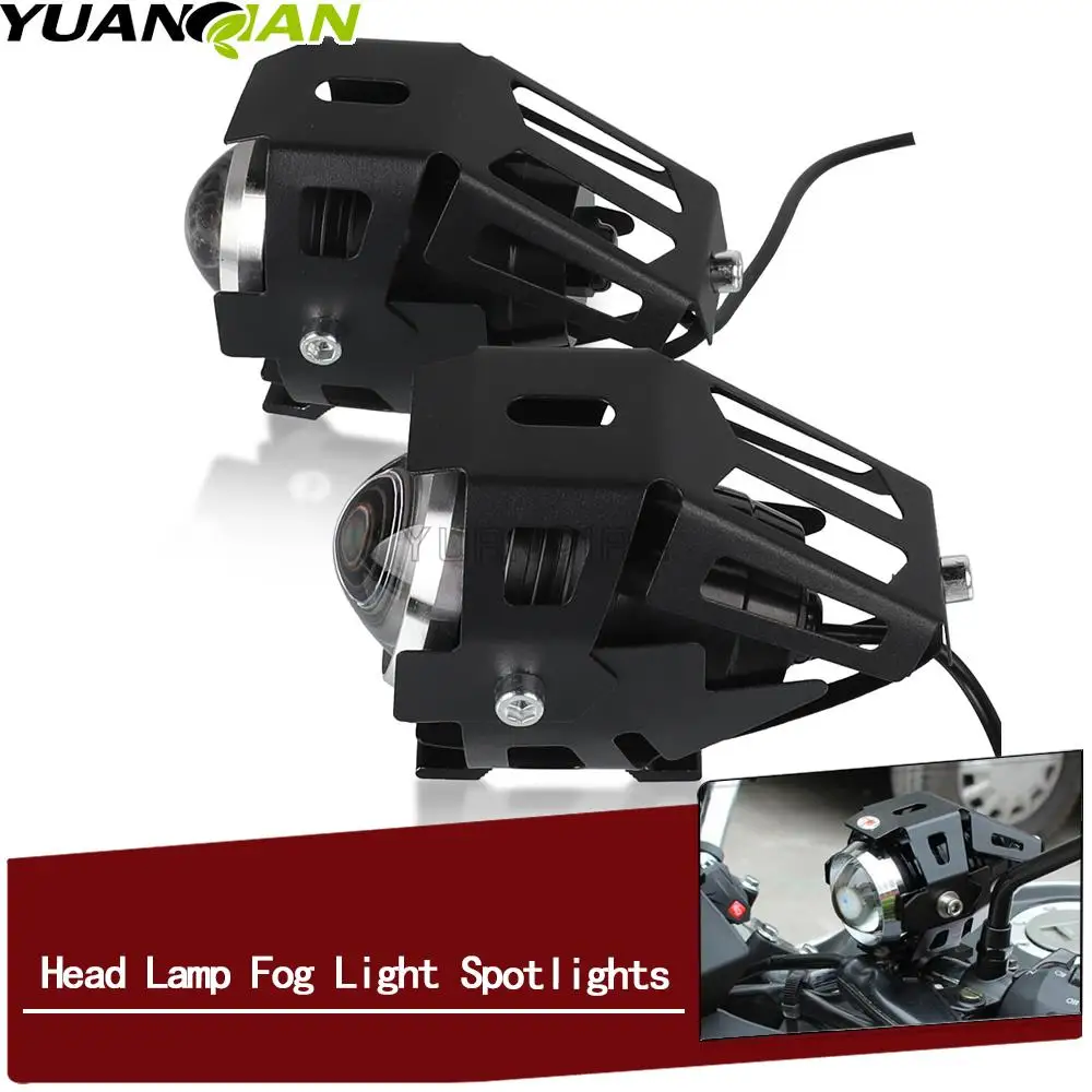 

Фары для мотоцикла U5, фары, прожекторы, противотуманные фары для Yamaha YZF FZ6 R1 R3 R6 R15 R25 MT07 MT09 XSR700 900 MT03 MT10