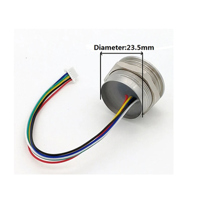 DC3.3V DIY Biometric Fingerprint Sensor module TTL UART Access contro Home automation smart lock Finger scanner LED indicator |