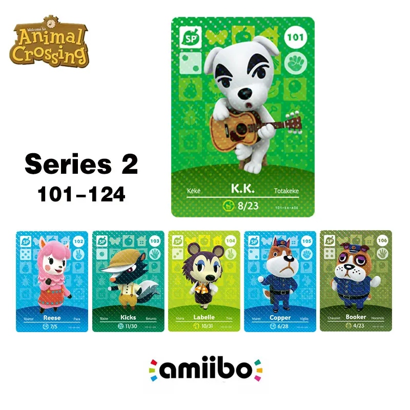 Мини-карты Amiibo серии 1/2/3/4 NFC для NS 3DS Nintendo Switch игр с животными 400 шт. | Безопасность и