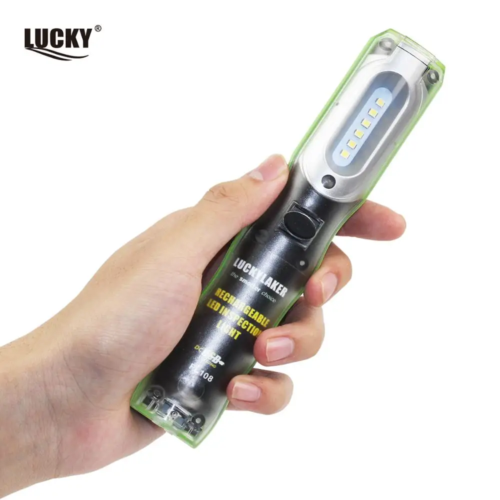 Portable LED Flashlight Rechargeable Magnetic Torch Work Light COB Inspection Lamp For Outdoor Camping Working fishing | Спорт и