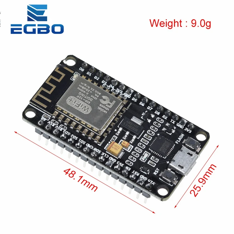 Беспроводной модуль NodeMcu V2.1 CH9102X Lua WIFI Интернет вещей макетная плата ESP8266 с