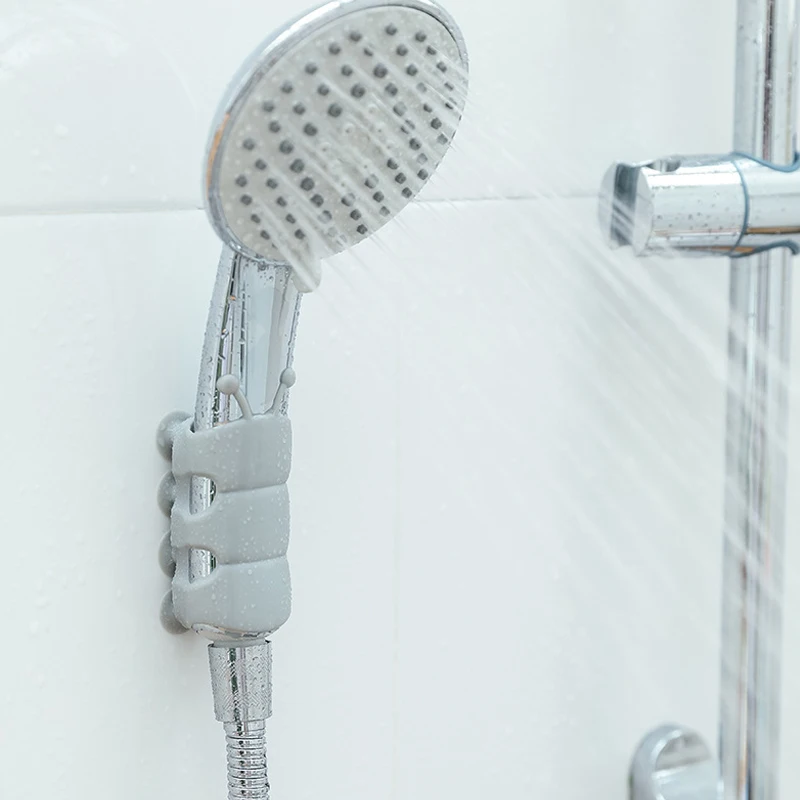 Кронштейны на присоске съемный силиконовый держатель для насадки душа настенное