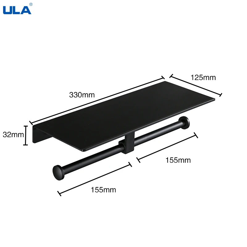 Двойной держатель для бумажных полотенец ULA туалетной бумаги аксессуары туалета