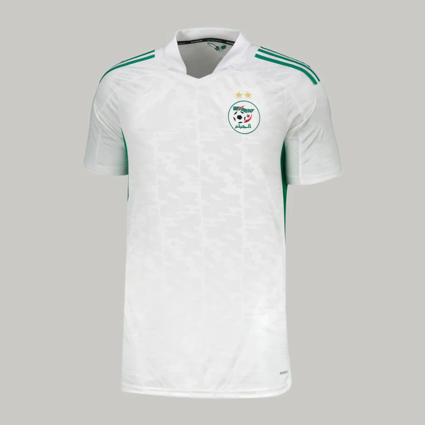 

New 2021 2022 Algeria MAHREZ FEGHOULI Jerseys 2020 Africa SLIMANI BENNACER ATAL Home Away green white Shirts