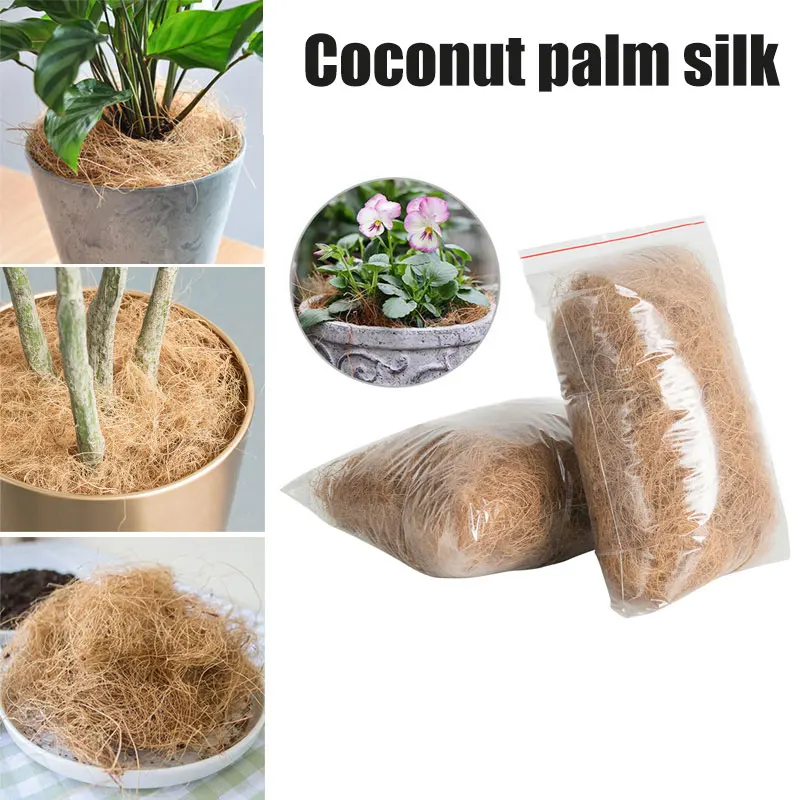 

Coconut Husk Fiber Orchids Crafts Pet Bedding Insect-proof Protect Plants Maintain Soil Temperature BV789