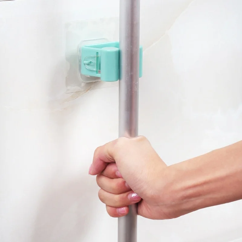 Практичная креативная не оставляющая следов Швабра зонтик двойная Пряжка