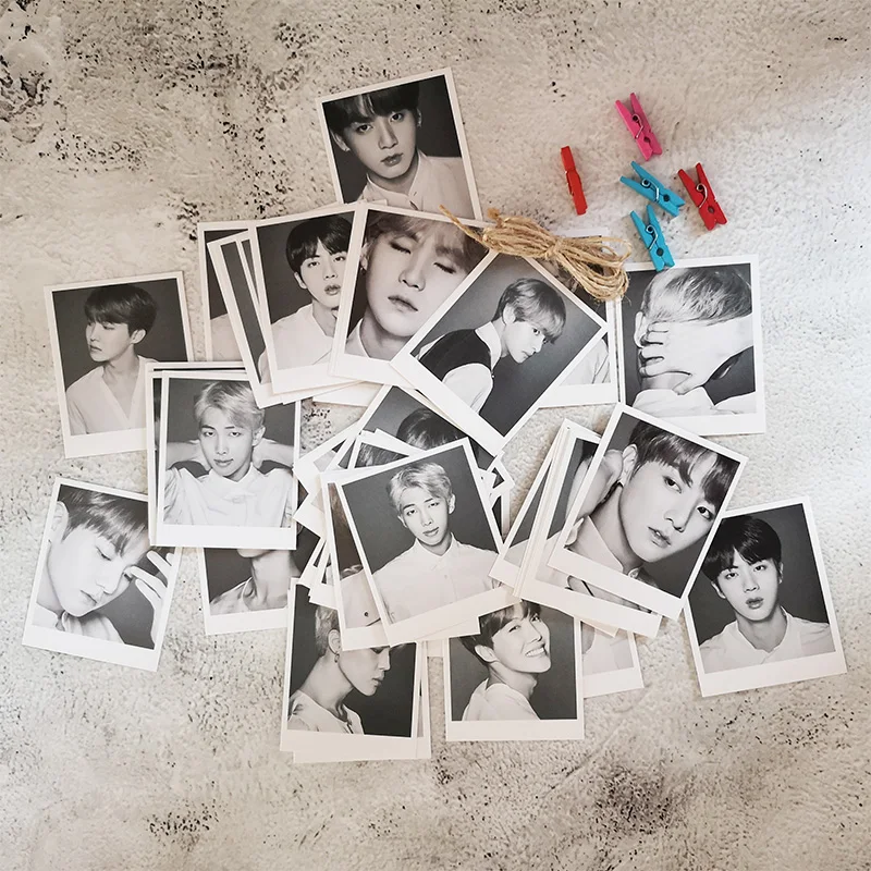 56 шт. Kpop Bangtan Boys Wings памятная карточка LOMO для коллекционеров Фотокарточка Love Yourself