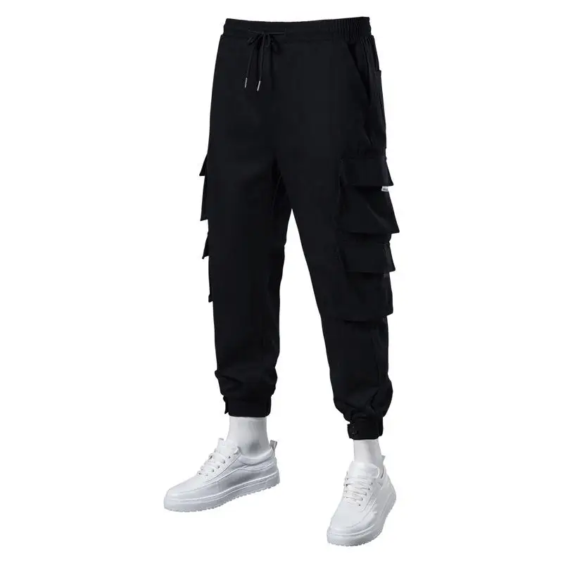 Брюки мужские длинные с карманами одежда для работы роскошные дизайнерские