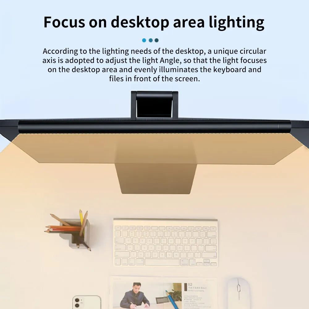 Screenbar E лампа для чтения USB компьютера монитора Уход за глазами светильник