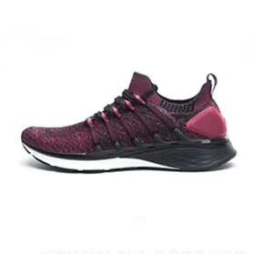 Фиолетовый Xiaomi Mijia Sneaker 3 Мужская обувь для бега 3D система блокировки рыбьей кости Вязание верхней части вамп амортизация PK Mijia 2 спортивная обувь - Цвет: Фиолетовый