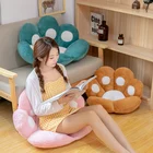 Симпатичная подушка в виде лапы, подушка для сиденья в виде животного, набивная подушка для пола в помещении, красочная декоративная подушка в виде животного для детей, подарок для взрослых