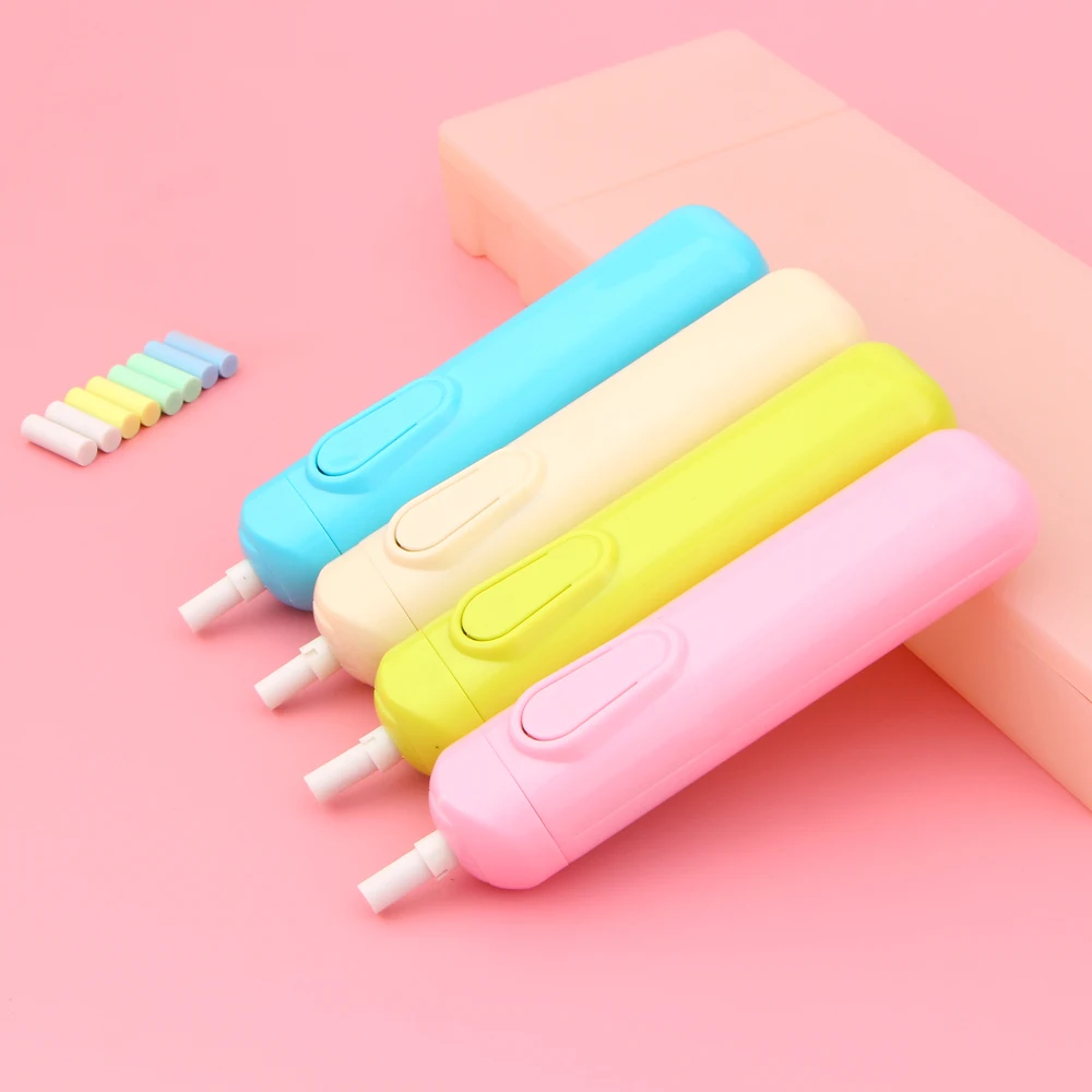 Машинка ластик на батарейках электрическая автоматическая школьные