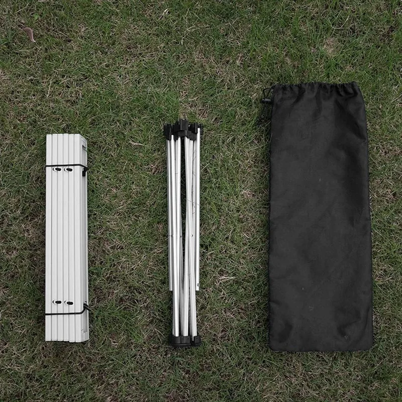 Ультралегкий портативный складной стол для кемпинга из алюминиевого сплава