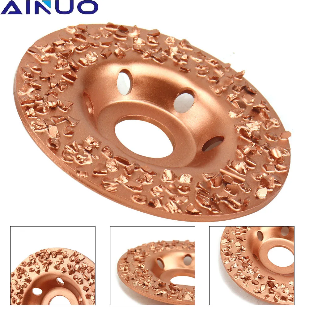 

100mm 4" Diamond Grinding Wheel Brazed Diamond Cutting Grinding Disc Polishing Stone Tire Rubber 7/8" Hole