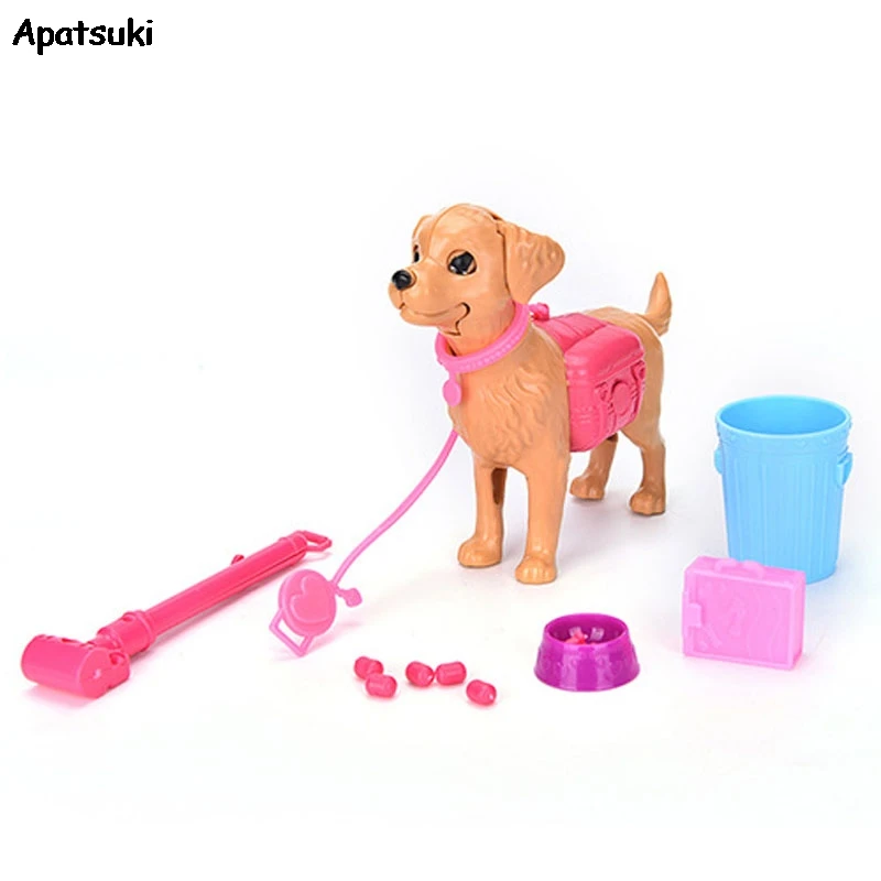 Миниатюрные аксессуары для кукол 16 шт./компл. корм собак ведро детского