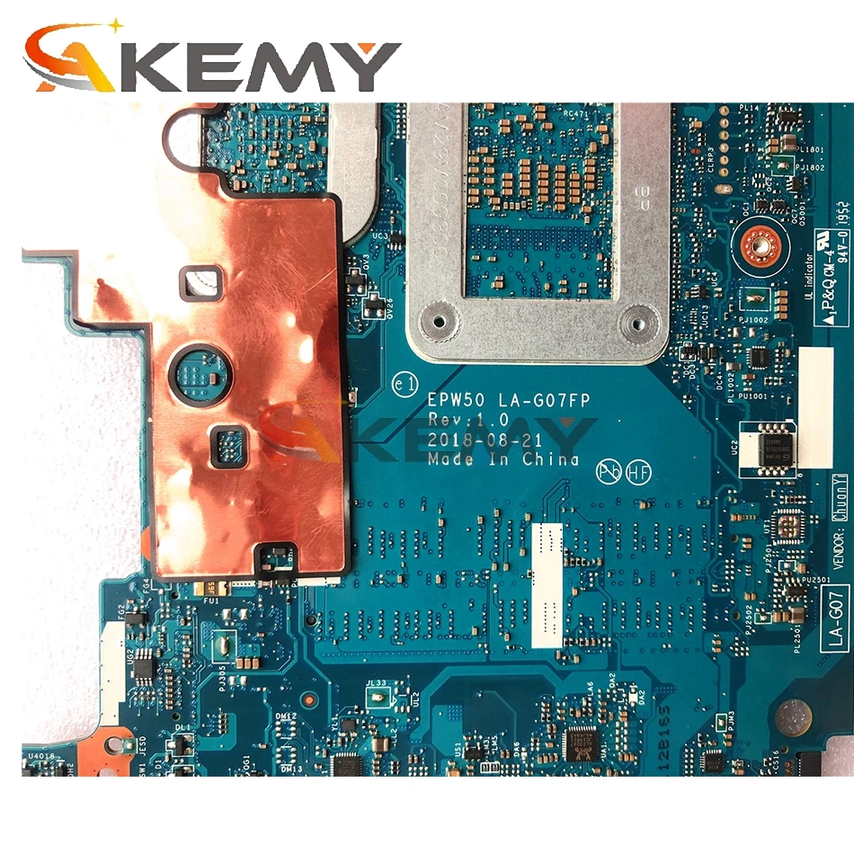 Billig AKEMY L49981-601 L49981-001 Motherboard Für HP 250 G7 256 LA-G07FP G7 I7 Mit GPU