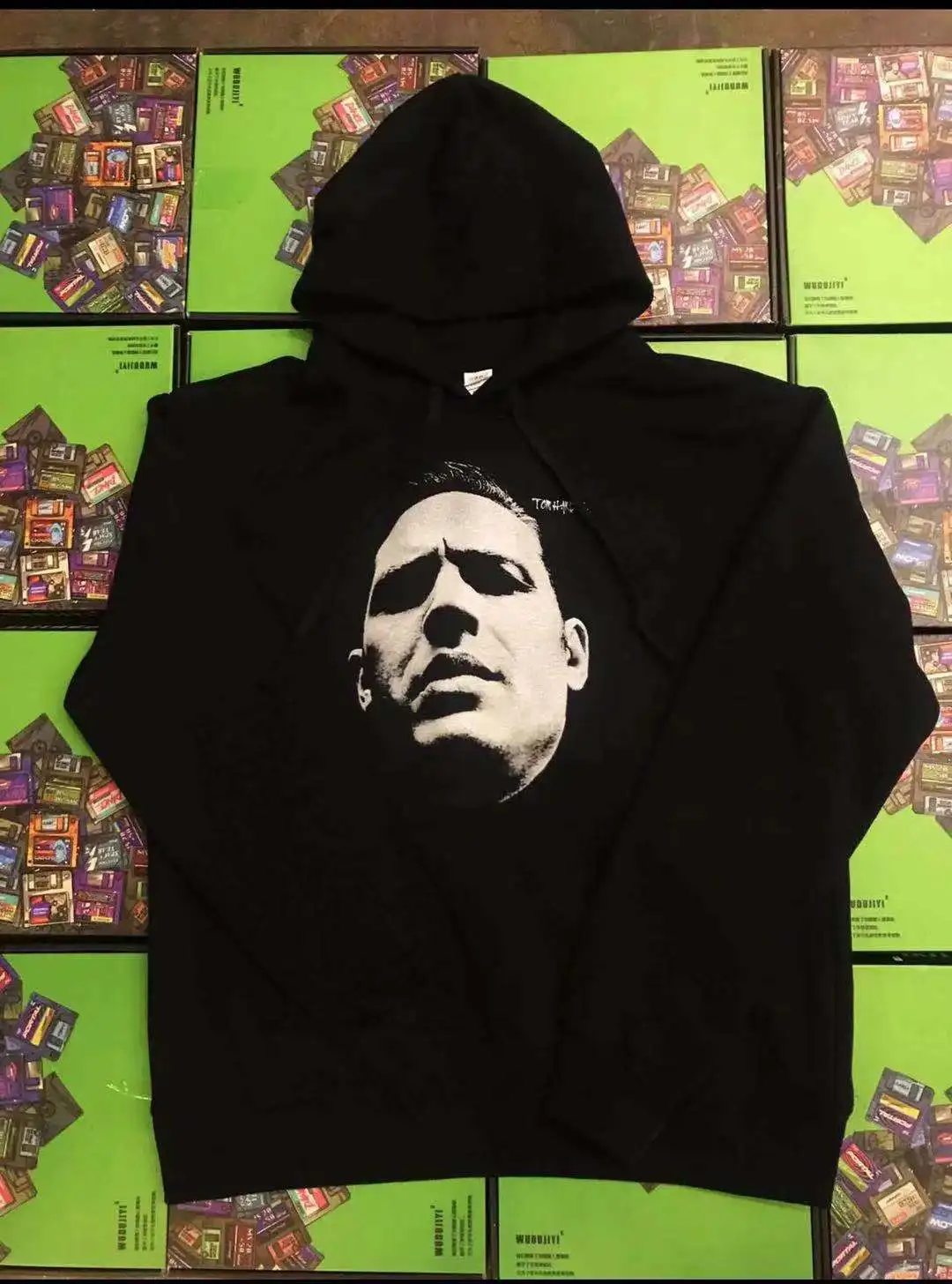 

Tom hardy 50% cotton 50% polyester pre shrunk Fleece Hoodie