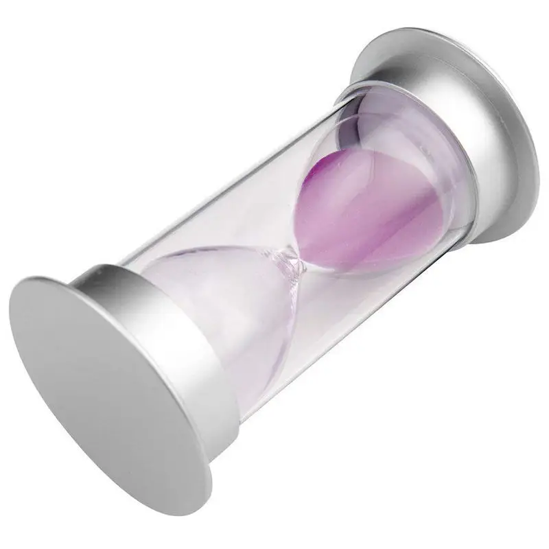 45 минут песочные часы современный песочный таймер с фиолетовым песком для