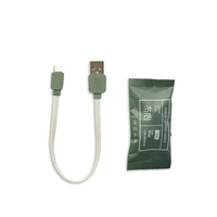 20cm fast charging phone data cable for iphone android mobile phone charging cable portable tpe material highly compatible