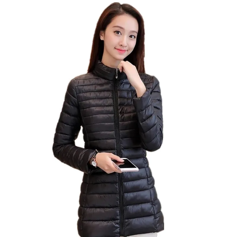 Зимняя куртка Женская большого размера облегающая брендовая хлопковая парка