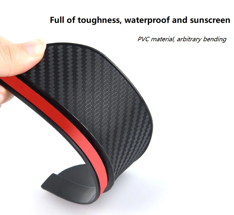 Автомобильное зеркало заднего вида защита от дождя Защита для бровей утолщенная