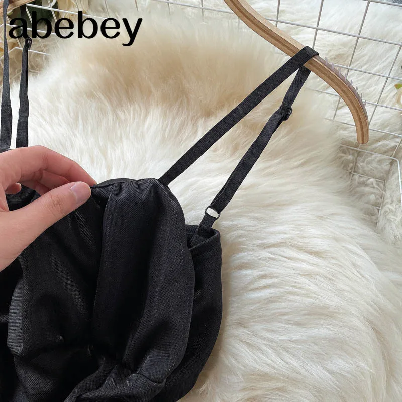 

Drawstring Ruched Strap Dress Women Sexy Sleeveless Slim Party Dresses Summer Korean Style Off Shoulder Mini Dress