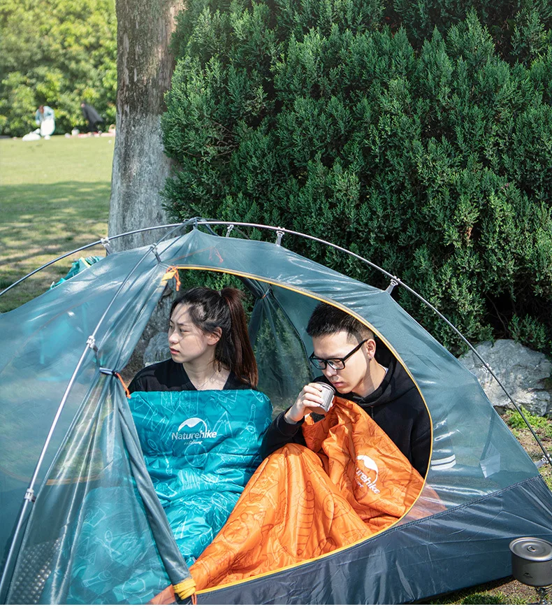 

Naturehike Ultralight Hollow Cotton Sleeping Bag Waterproof Single Person Quilt Envelop Type For Outdoor Camping Hiking Travel