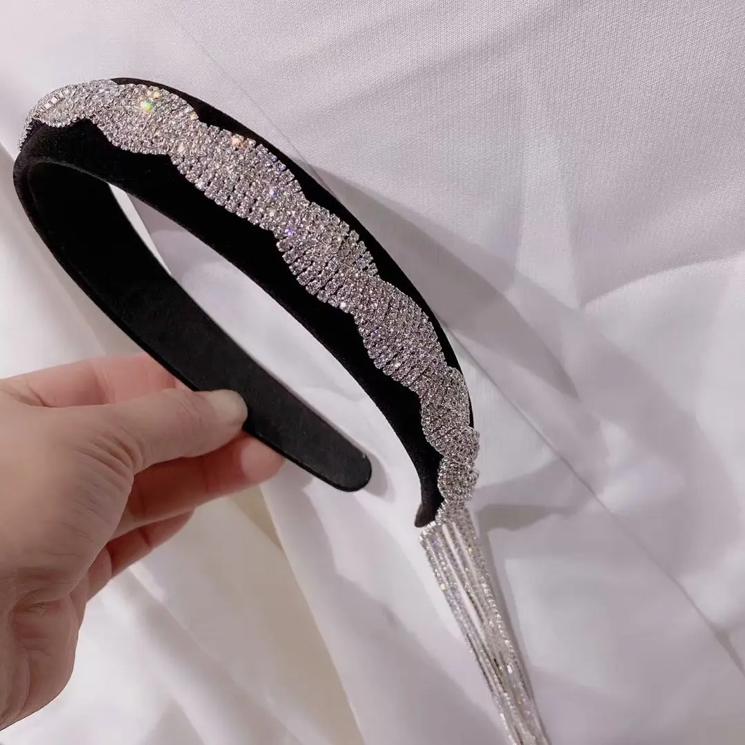 Корейская цветочная ткань большой бант ободки для волос с кроличьими ушками