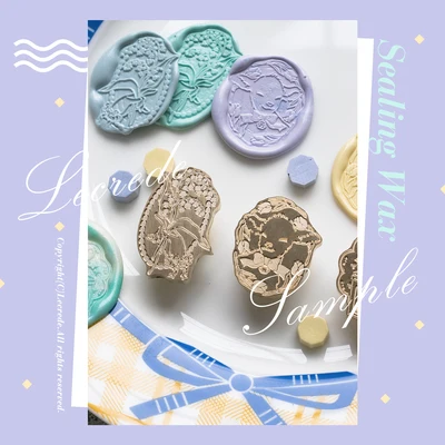 

Creative kawayi Sewing Machine Special-shaped Wax Seal StampFire Lacquer Seal Head Wedding Greeting Card Wax Seal