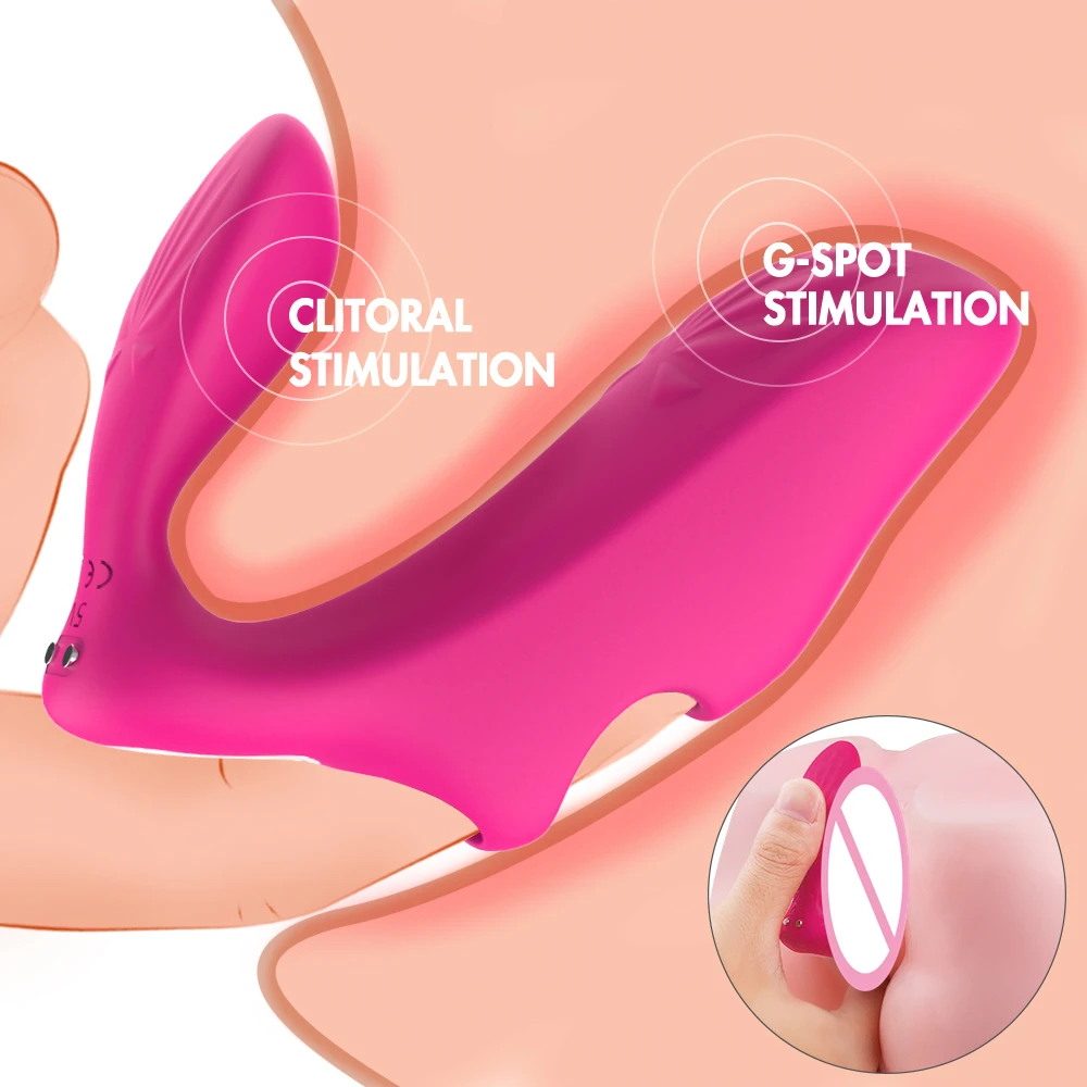 New Remote Control G Spot Finger Vibrators Tickling Orgasm Female Clitoris Vagina Stimulator Anal Plug Adult Sex Toys for Women | Красота и