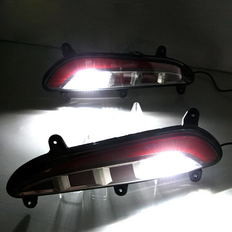 

DHBH-Multi-LED Reflector Rear Tail Brake Fog Bumper Lights Fit for Hyundai I20 15-17