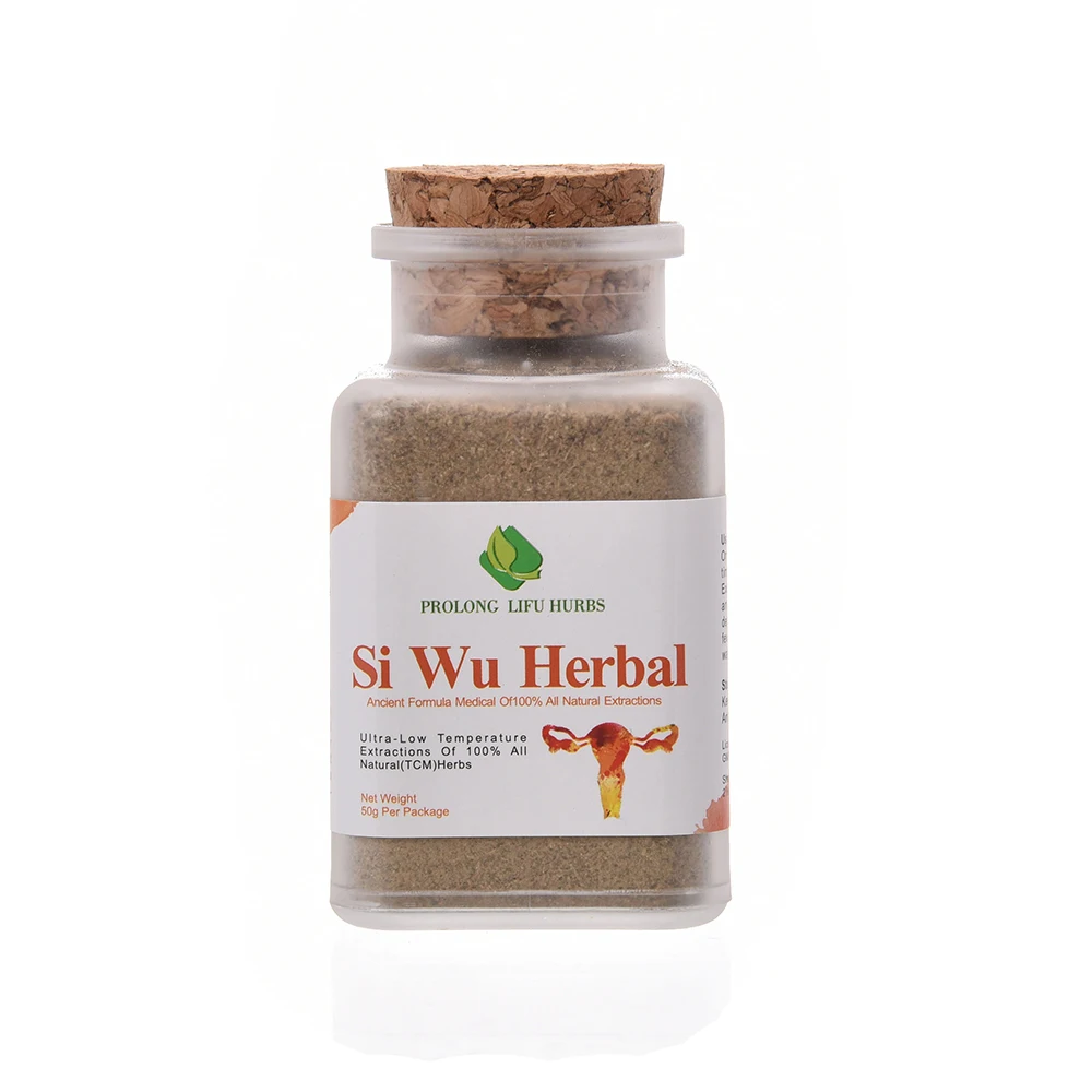

Prolong Lifu Si Wu Herbal Cure Uterine Fibroids, Turbulence,Vaginitis, Worm Warm Cure MC Pain and Regulate Ovulation