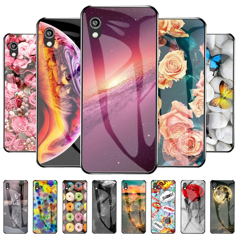 

For Huawei Honor 9C 9X Case Tempered Glass Case Honor 9S 9X Note 10 Play 3 8A V30 Pro X10 Max Silicone Luxury Glass Phone Cover