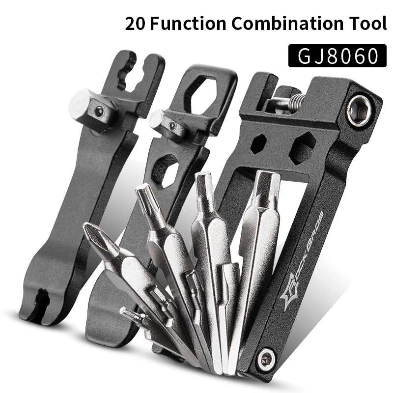 Rockbros 16 в 1 многофункциональный велосипедов инструменты для ремонта шестигранной говорил велоспорт отвертки MTB ремонт горный велосипед - Цвет: GJ8060