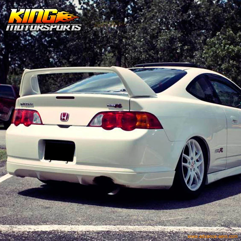 Подходит для 02-06 Acura RSX DC5 Тип R TR стиль задний спойлер багажника Неокрашенный-ABS |