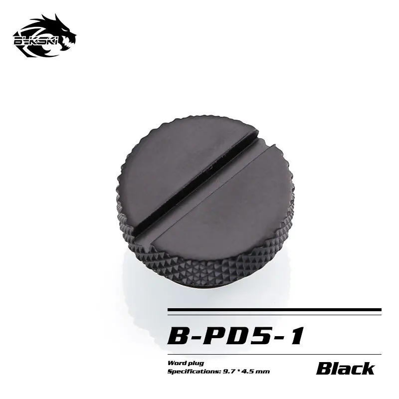 

Ручной водяной ограничитель воды Bykski G1/4 дюйма, система водяного охлаждения, уплотнительный замок, компьютерные аксессуары, фитинг с монетк...