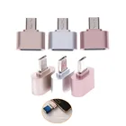 Переходник Micro USB, OTG 2,0, для телефонов на Android, кардридер, флеш-накопитель, OTG