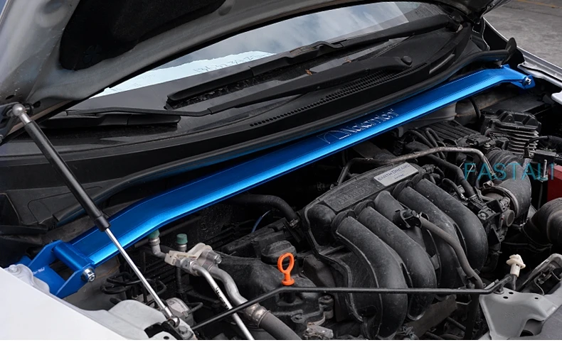 Для Honda FIT JAZZ-19 GK5 передний верхний бар балансировочный стержень алюминиево-магниевый сплав усилитель кузова TCR аксессуары для рулевой тяги