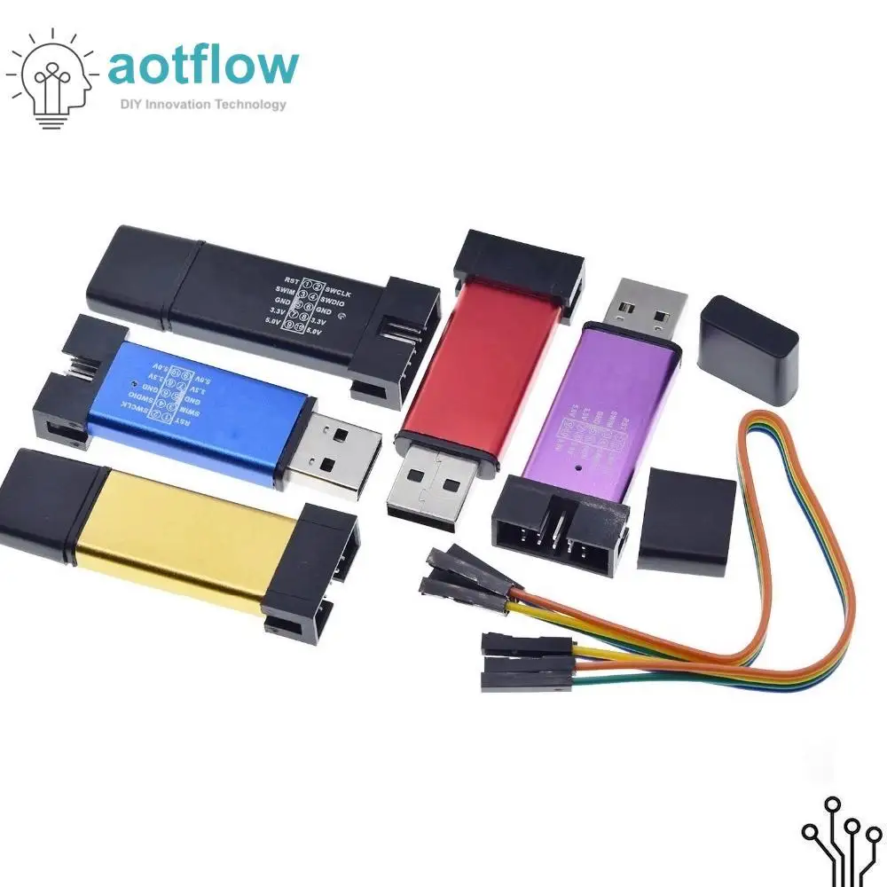 ST LINK Stlink ST-Link V2 Mini STM8 STM32 симулятор загрузки программирования с покрытием DuPont