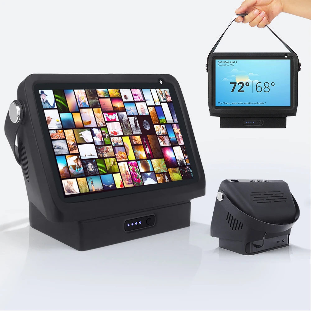 Аккумуляторная батарея для Echo Show 8 беспроводное зарядное устройство корпус