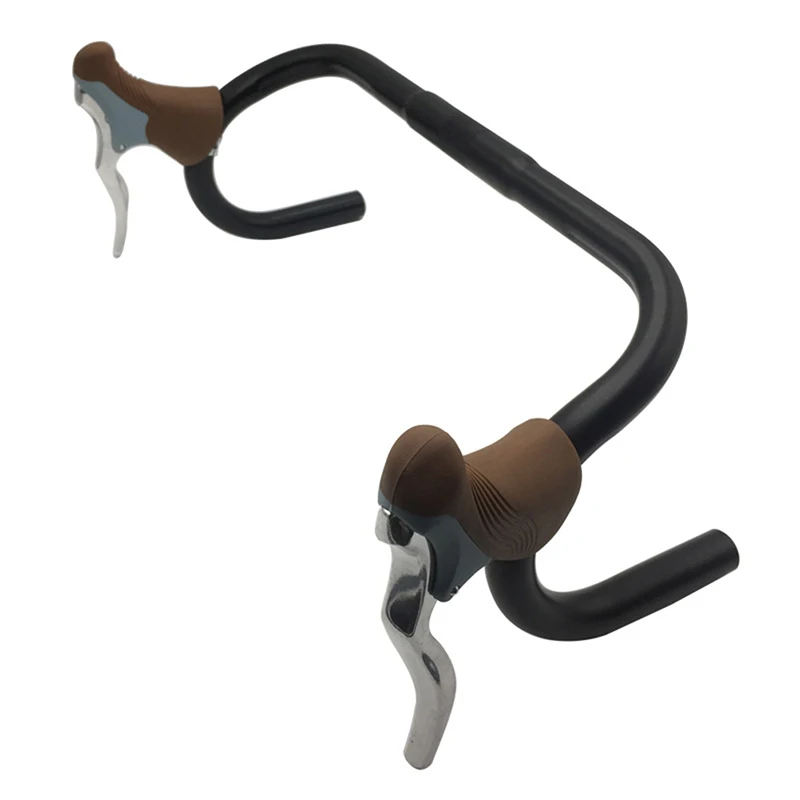

Mountain Bike Cycling Brake Levers Front & Rear Drop Handlebar Set Bike Parts