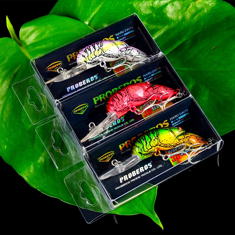 

GOOSHING 1pcs Crank Fishing Lure 9cm-3.54" Artificial Hard Baits 10g-0.35oz Hard Wobblers With 3D Eyes For Fishing Pesca Tackle