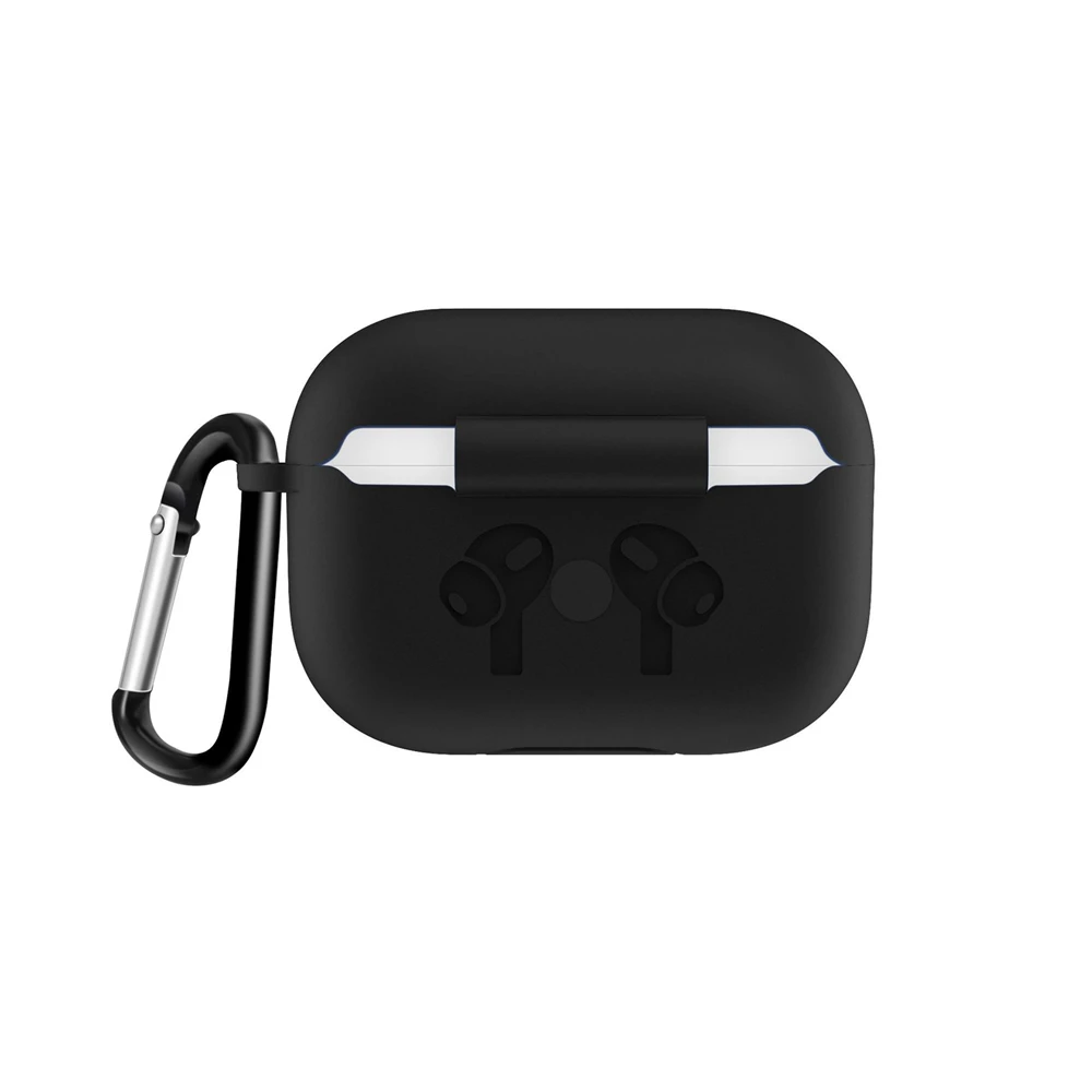 

Charging Box with Buckle Silicone Protective Case Skin Cover for Airpods Pro