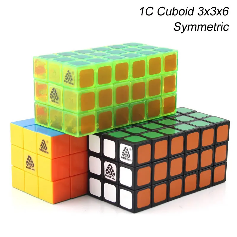 Оригинальный высококачественный кубический куб WitEden 3x3x6 симметричный кубик 1С