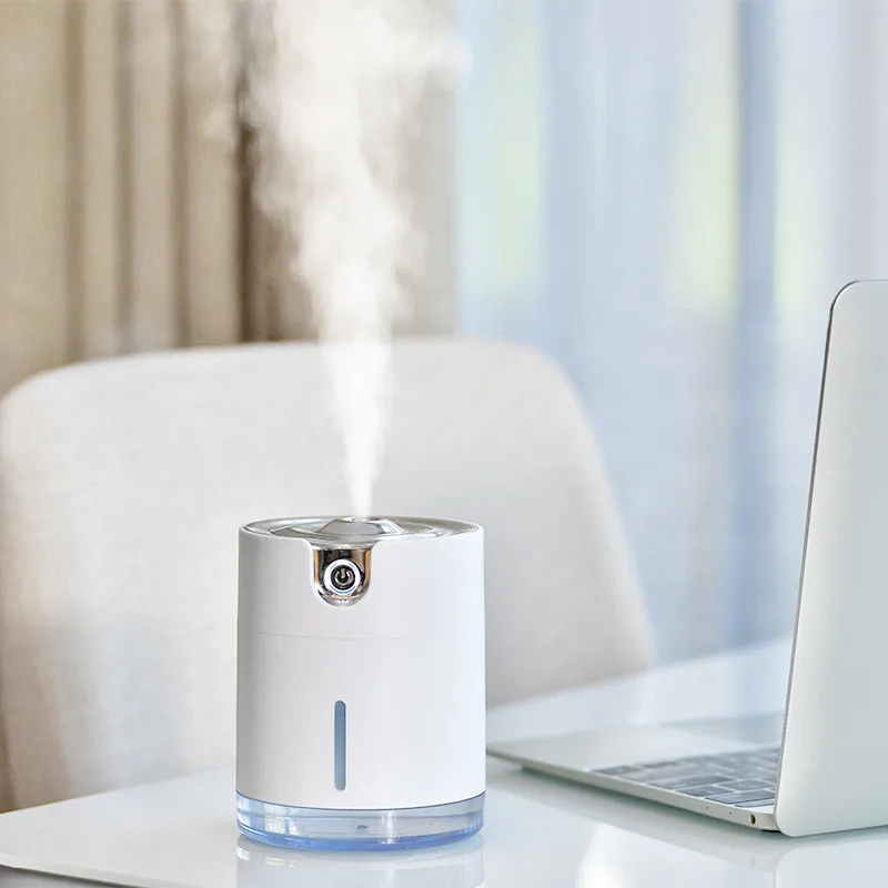 

2000mAh Wireless Air Humidifier 300ML Aroma Essential Oil Diffuser Ultrasound Aroma Mist Maker Fogger With Warm Night Lamp