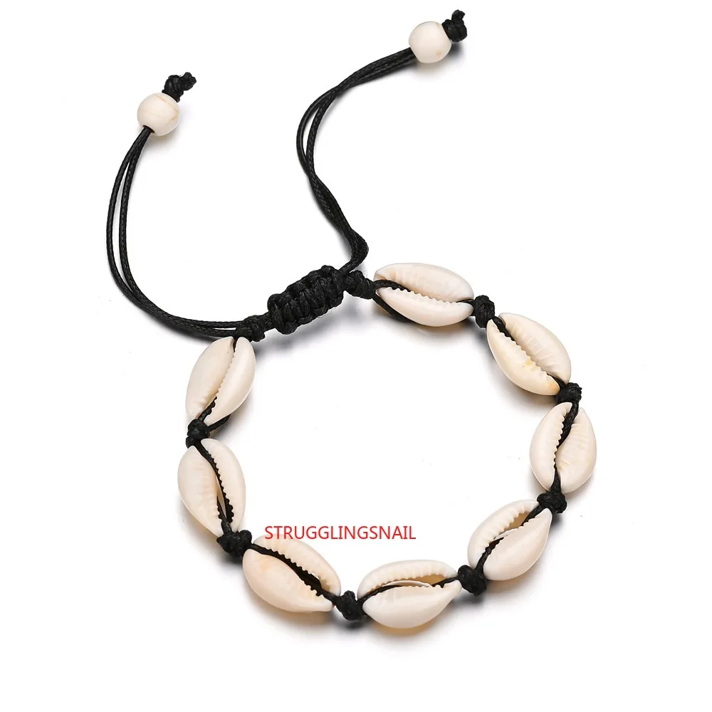 Браслеты на лодыжку для женщин богемные ювелирные украшения из натуральной