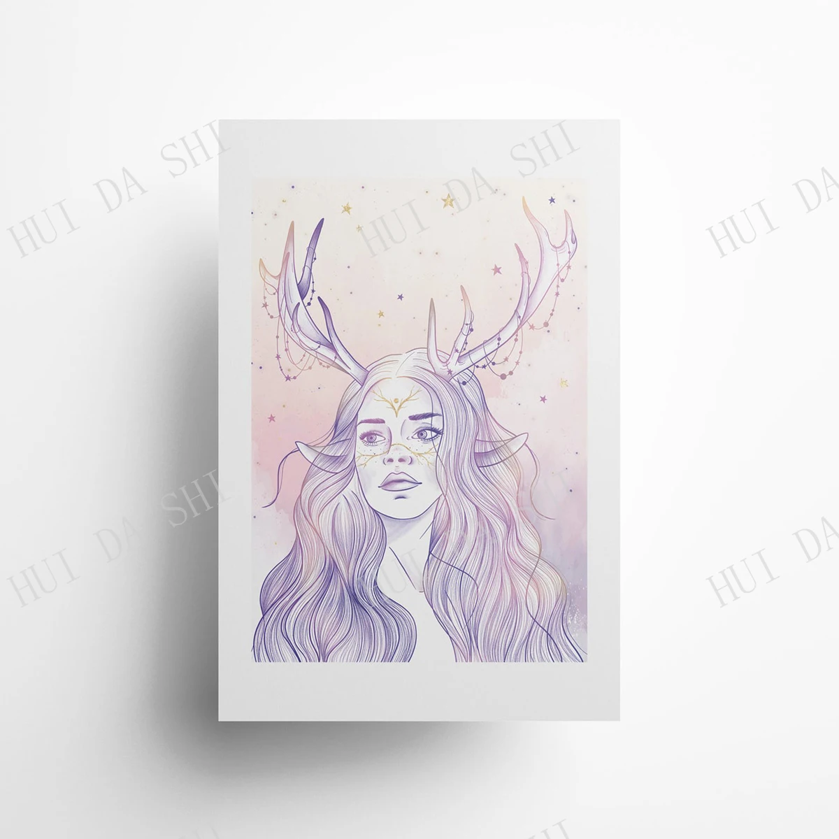 

Плакат для женщины и богини, плакат, печать, богиня, белтан, Украшение стен, графическое искусство, Wicca