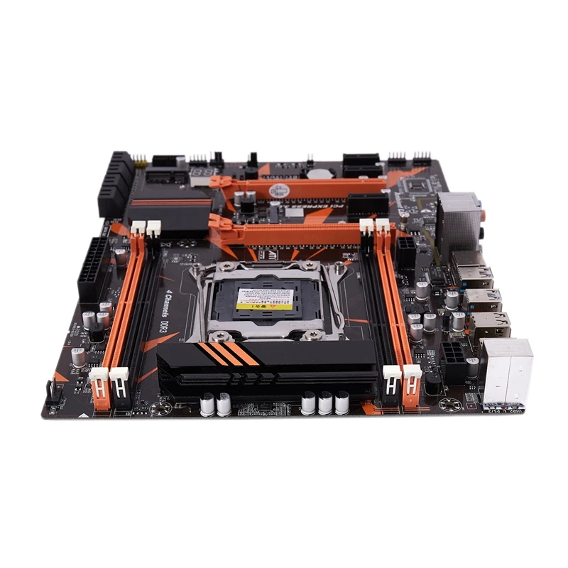 Материнская плата X99 LGA2011 DDR3 128G четырехканальная ОЗУ USB3.0 SATA3.0 NVME M.2 для Xeon LGA2011-V3