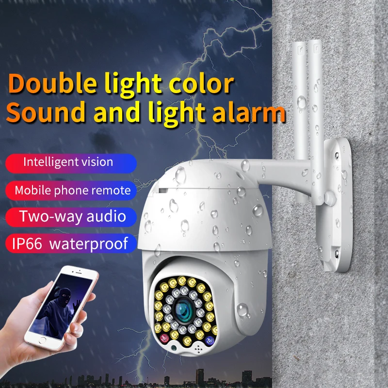 1080P Wi-Fi IP-камера с ночное видение и автоматическое отслеживание ycc365plus APP