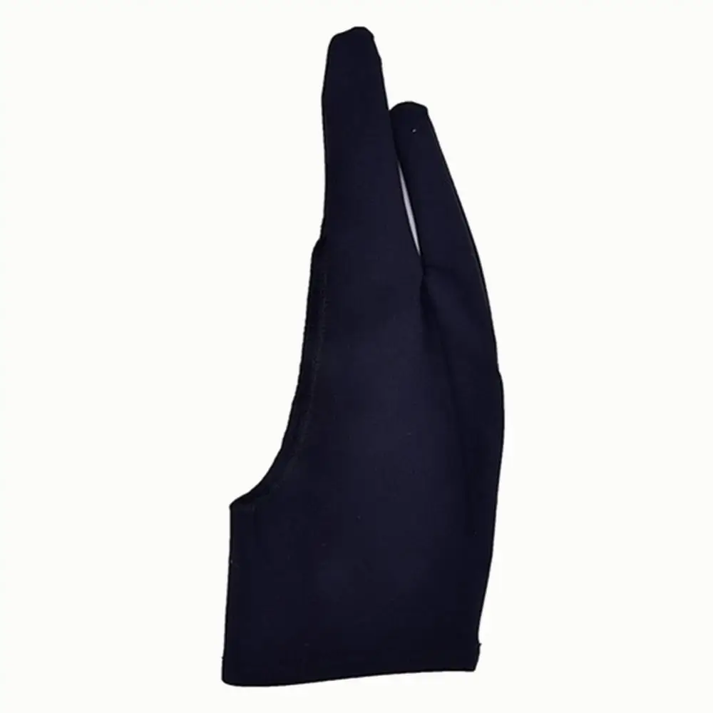 

2021 New 1Pc Anti-fouling Two Finger Glove for Artist Drawing Pen Graphic Tablet Pad